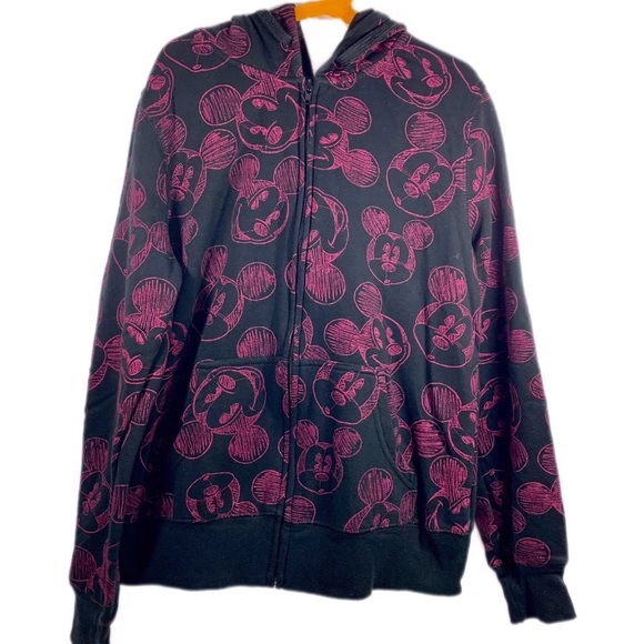 Disney Tops - SOLD Disney Soft Zip Up Hoodie Mickey Mouse